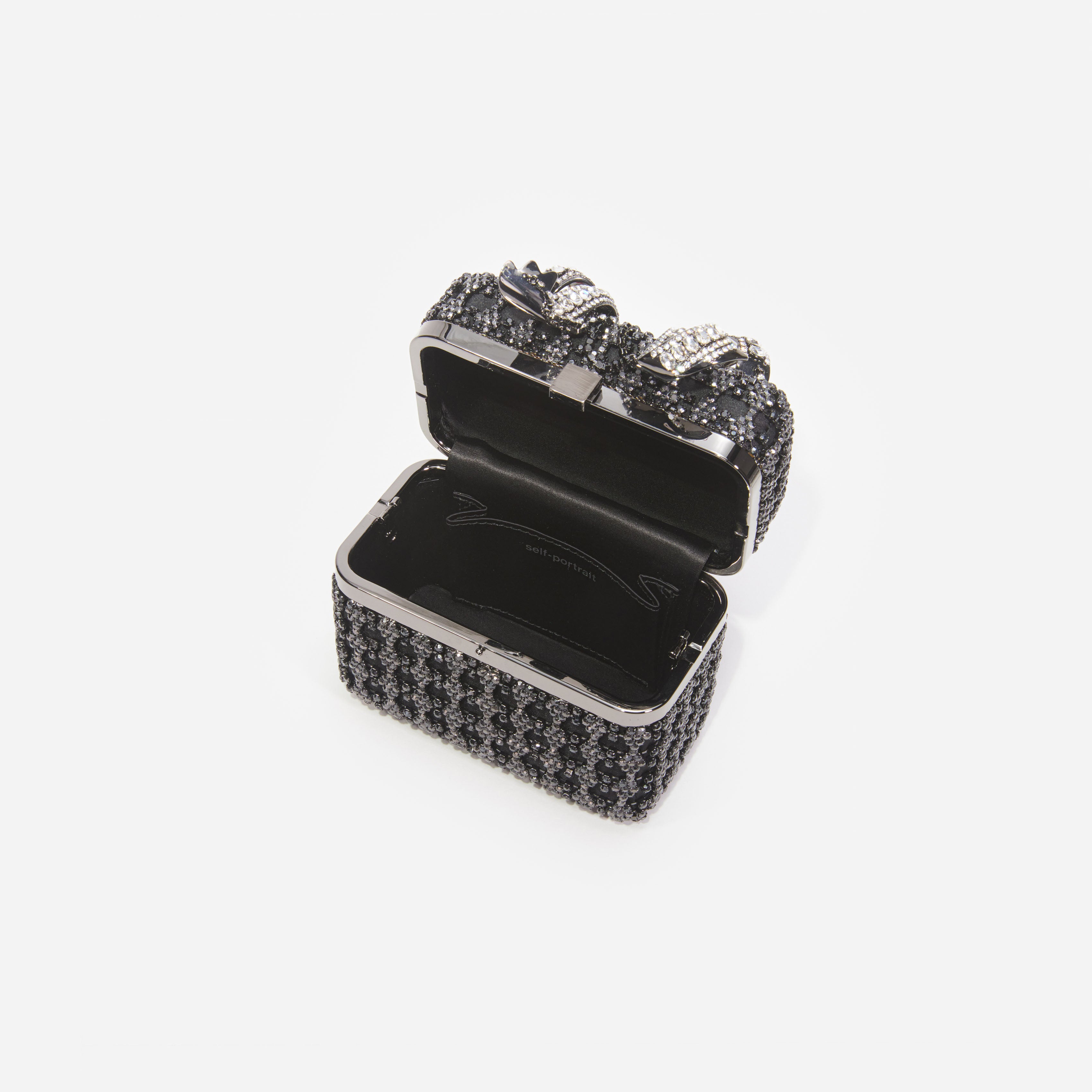 Black Crystal Vanity Case