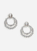 Crystal Double Hoop Earrings