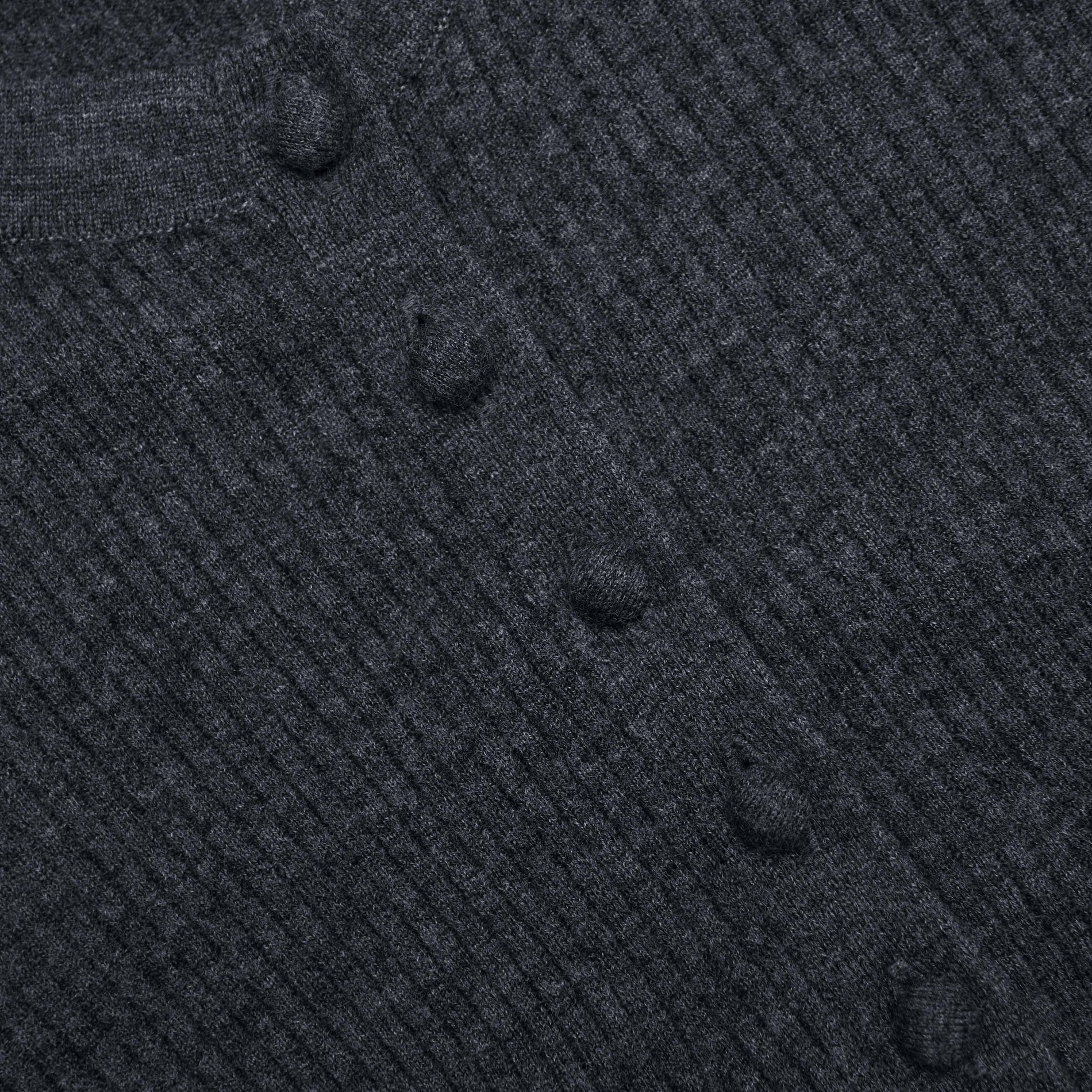 Grey Wool Knit Playsuit