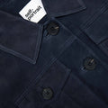 Navy Suede Jacket