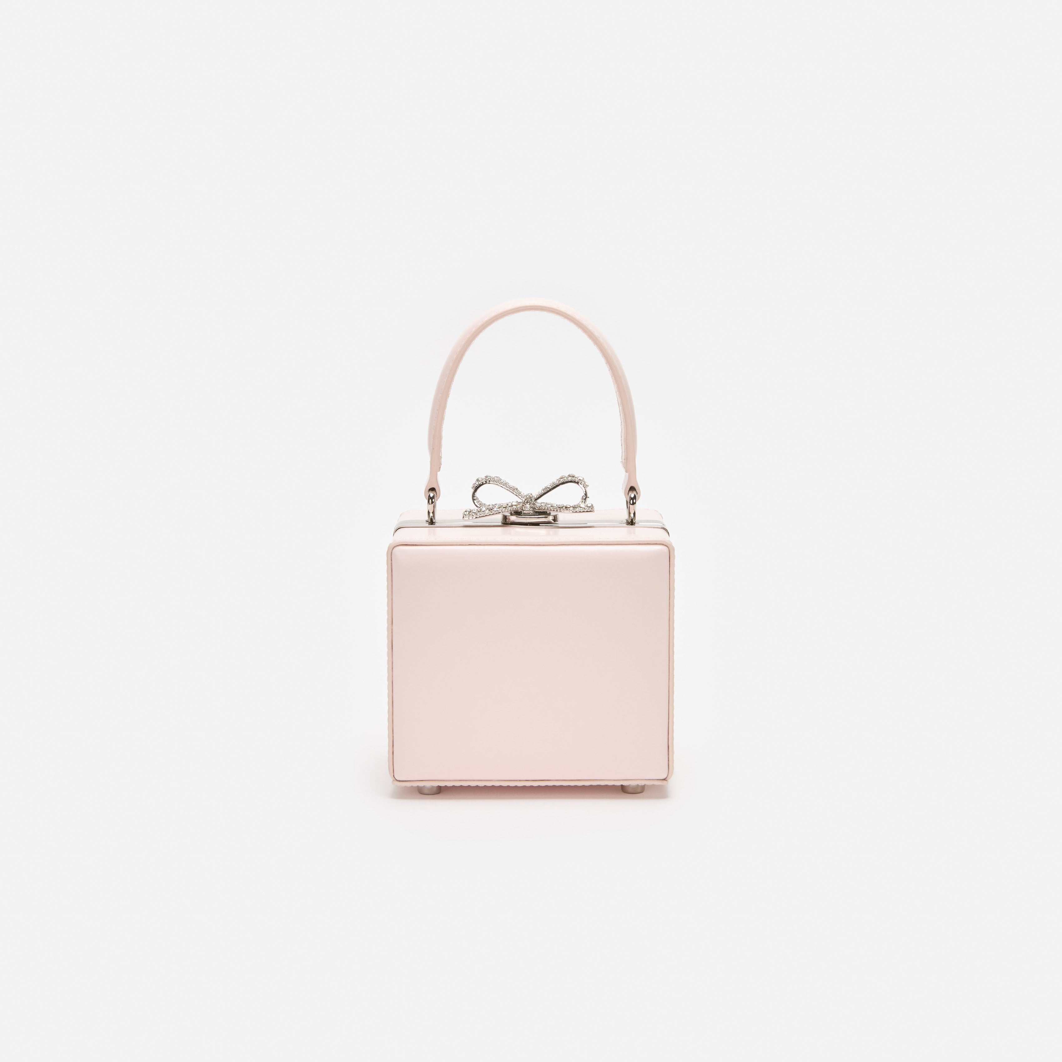 Pink Leather Micro Bag