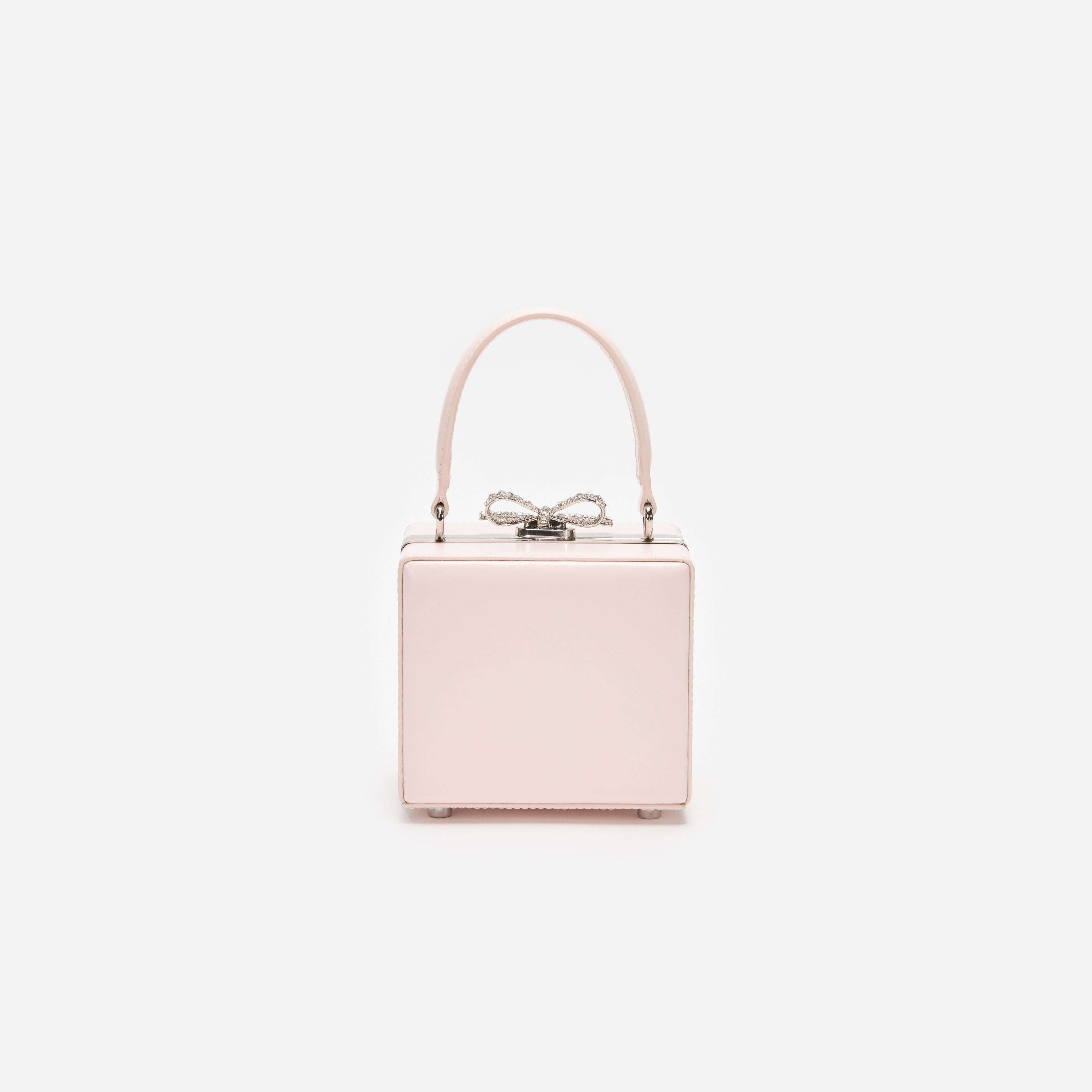 Pink Leather Micro Bag