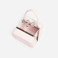 Pink Leather Micro Bag
