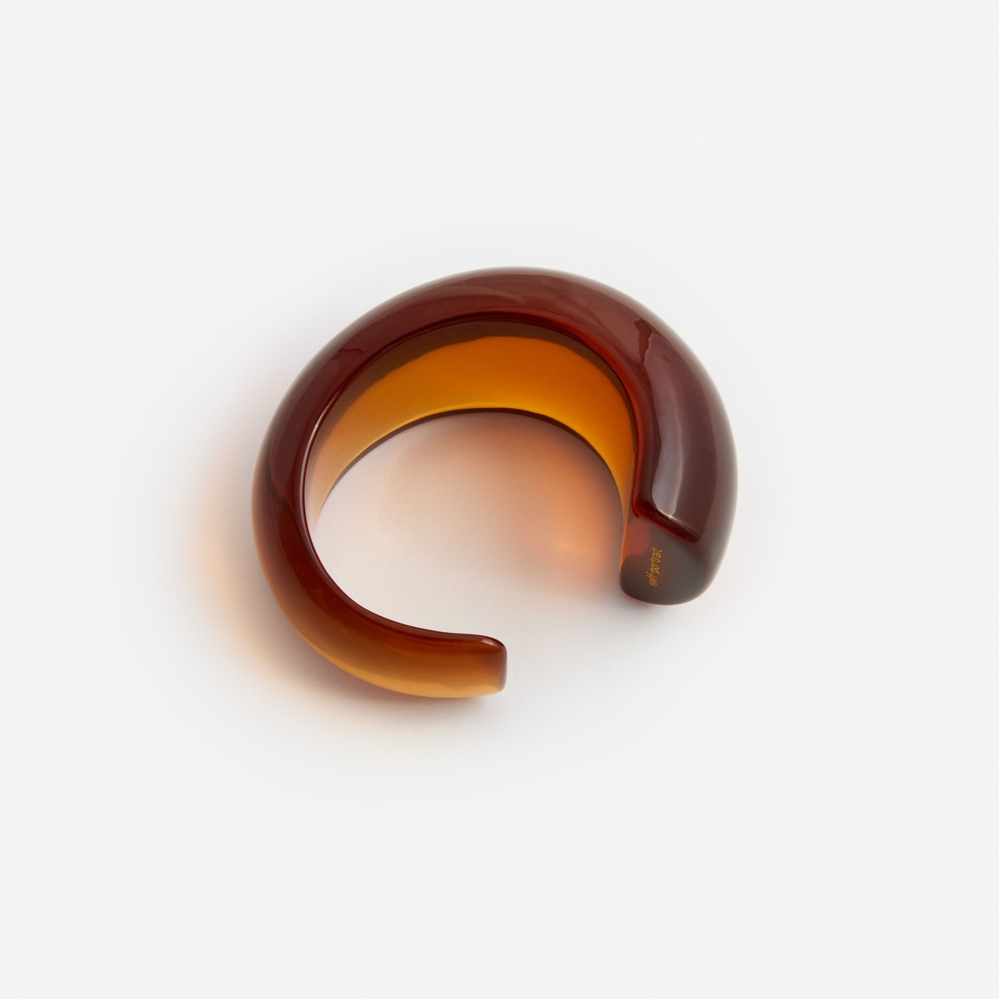 Amber Resin Cuff