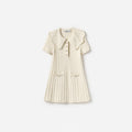 Cream Alpaca Knit Dress