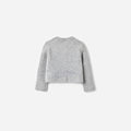 Grey Knit Cardigan