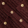 Brown Alpaca Knit Dress