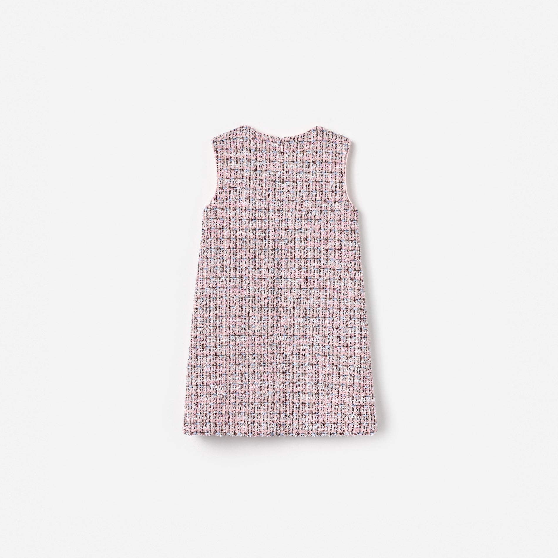 Pink Boucle Dress