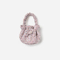 Pink Boucle Bag