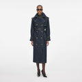 Indigo Denim Trench Coat