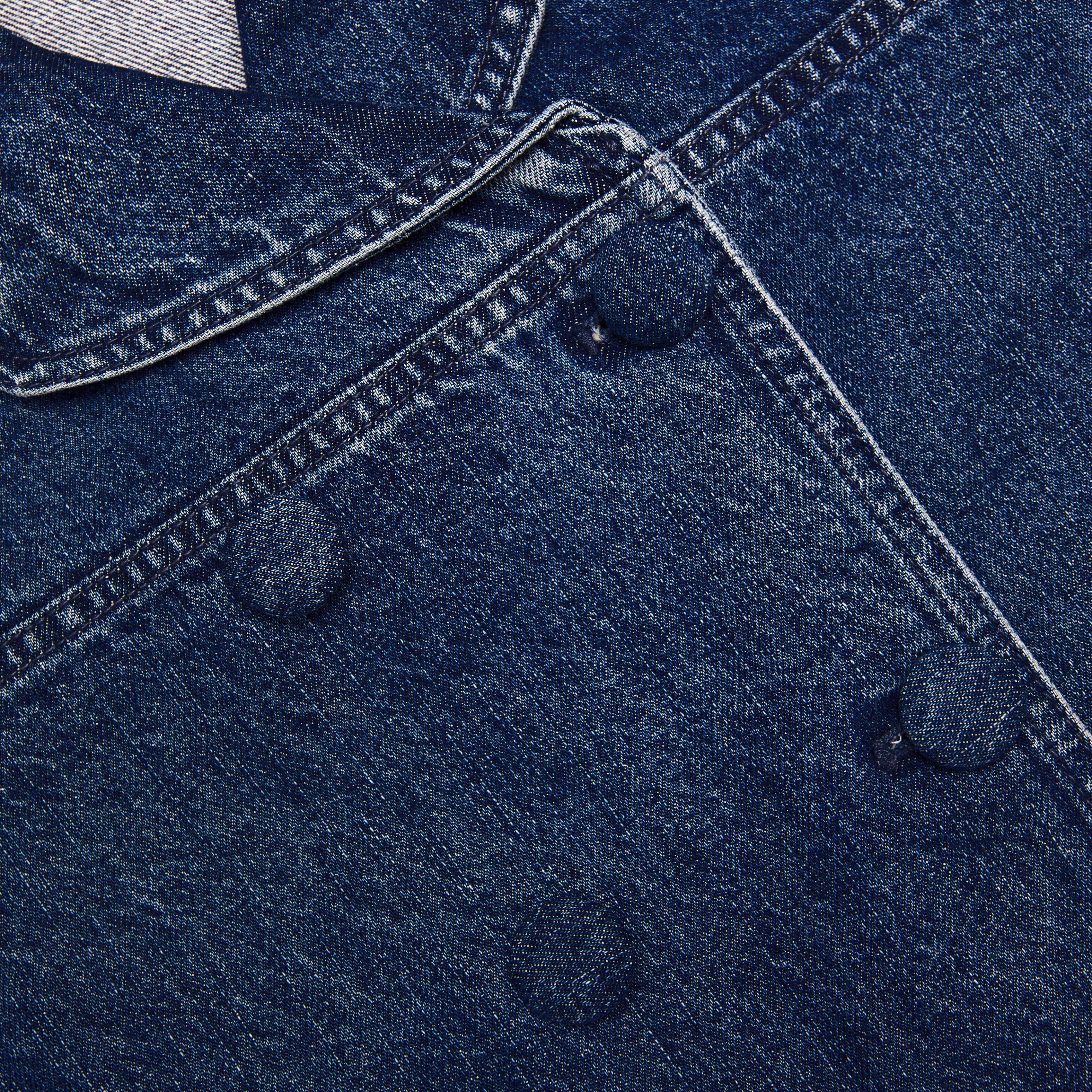 Double Breasted Denim Jacket