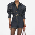 Indigo Denim Playsuit