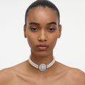 Pearl Crystal Choker