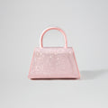 Pink Rhinestone Mini Bow Bag