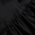 Black Taffeta Midi Dress
