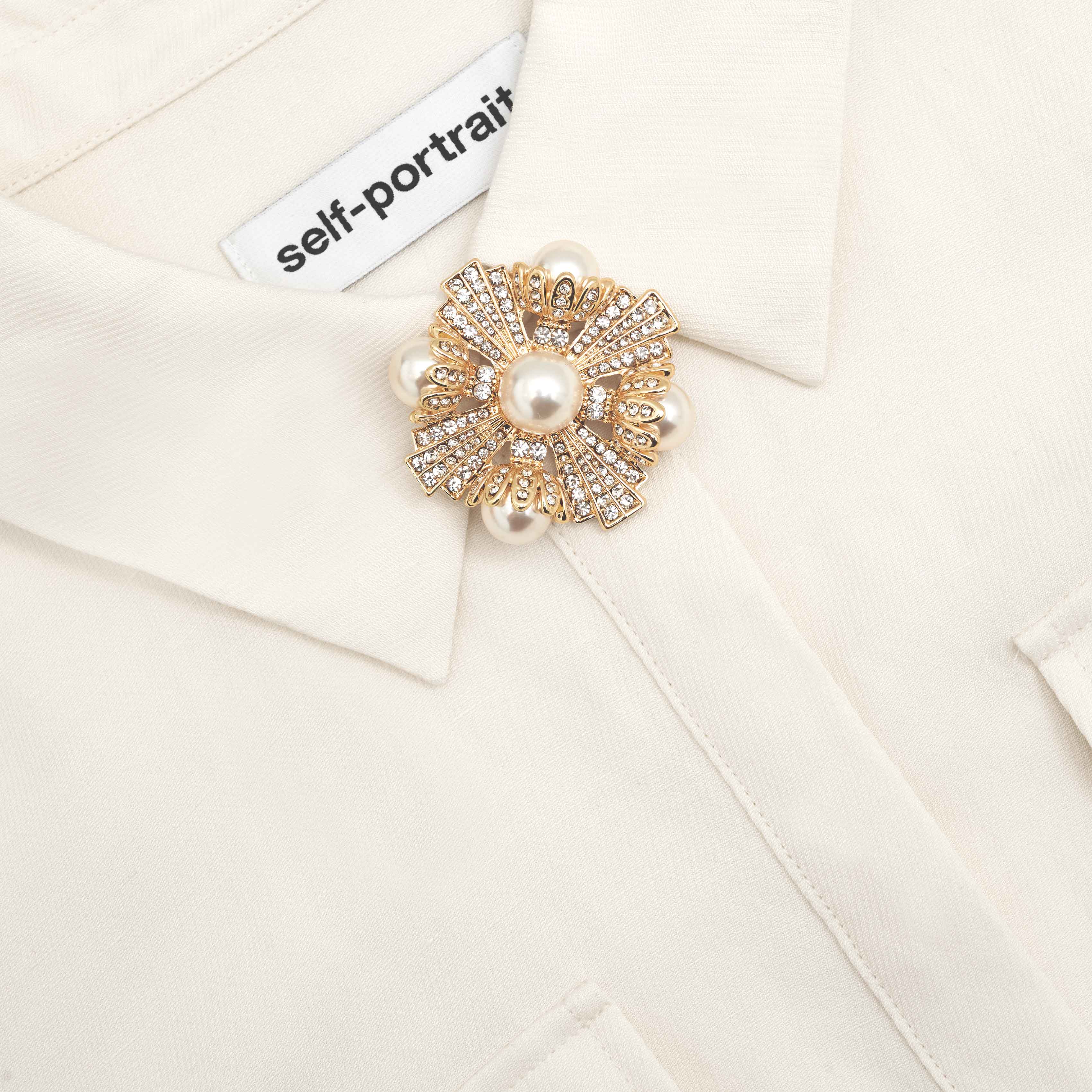 Cream Linen Maxi Dress