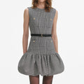 Prince Of Wales Check Mini Dress