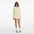Yellow Boucle Skort