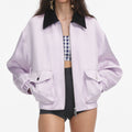 Lilac Viscose Jacket