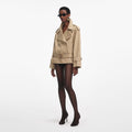 Beige Trench Jacket