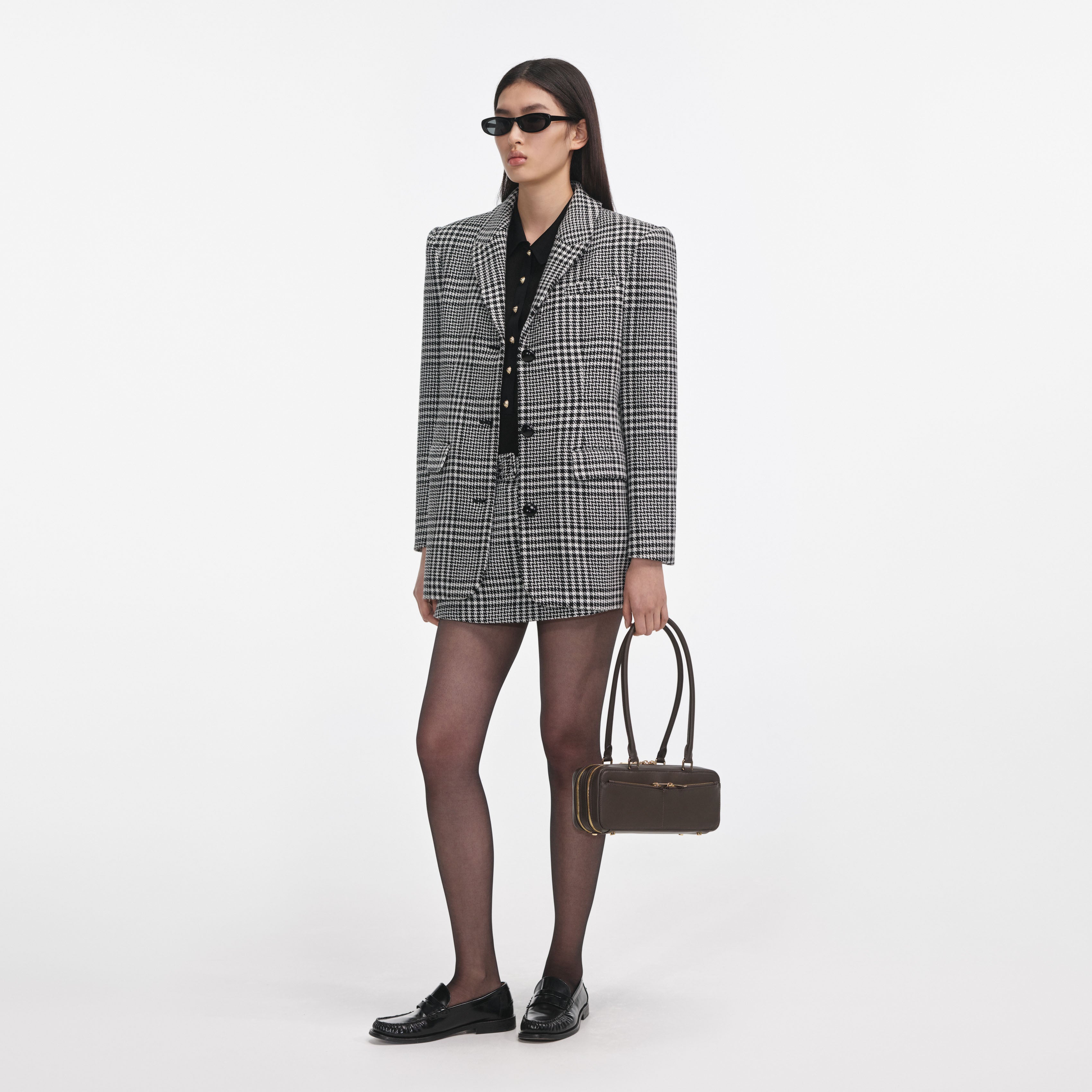 Houndstooth Blazer
