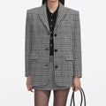 Houndstooth Blazer