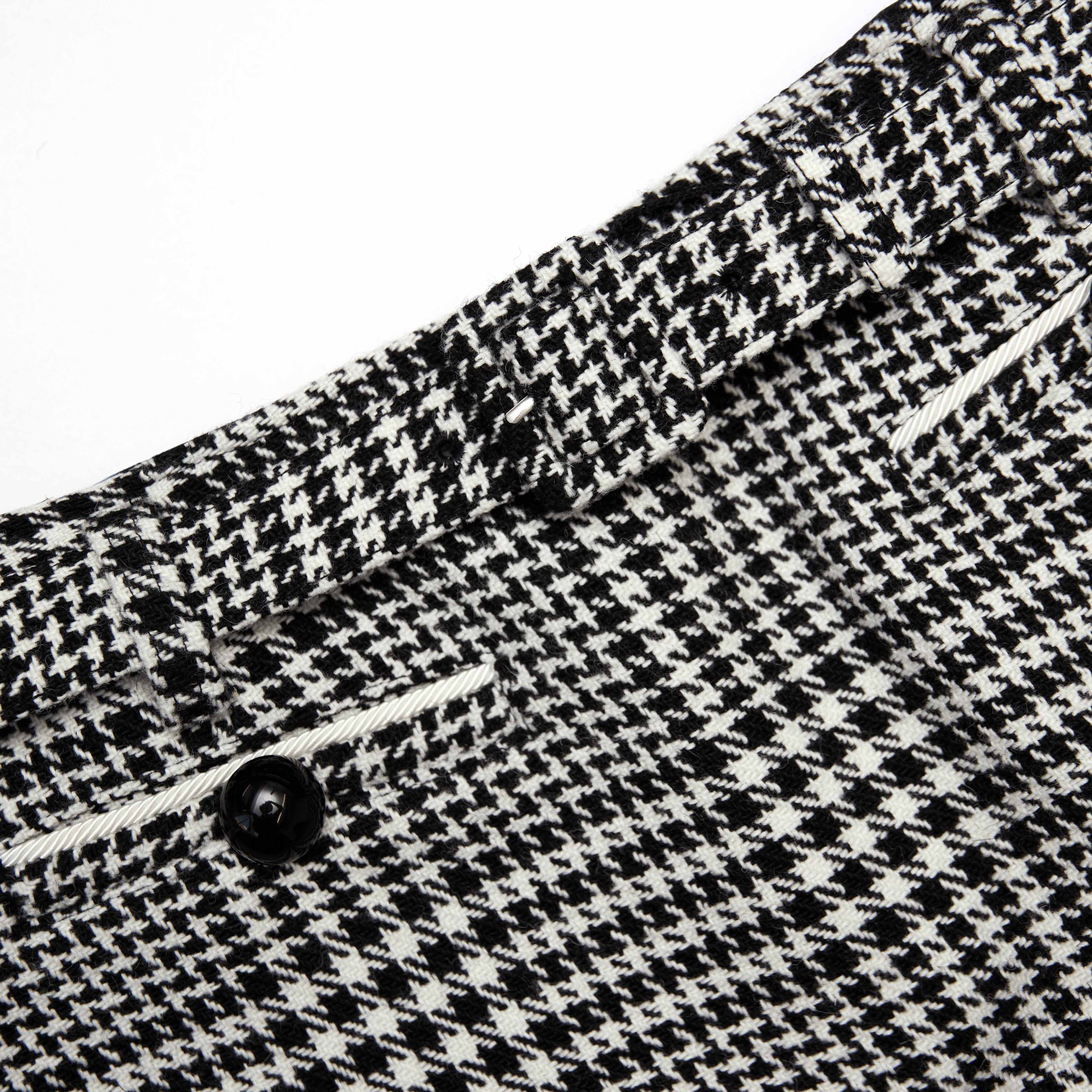 Houndstooth Crystal Trim Jacket