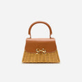 Rattan Mini Bow Bag