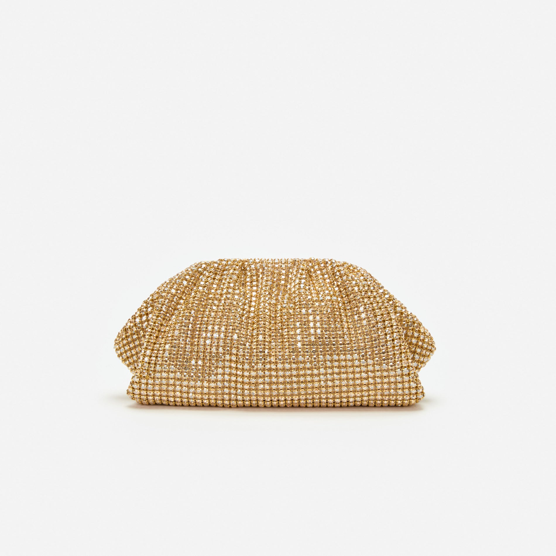Gold Chainmail  Clutch Bag