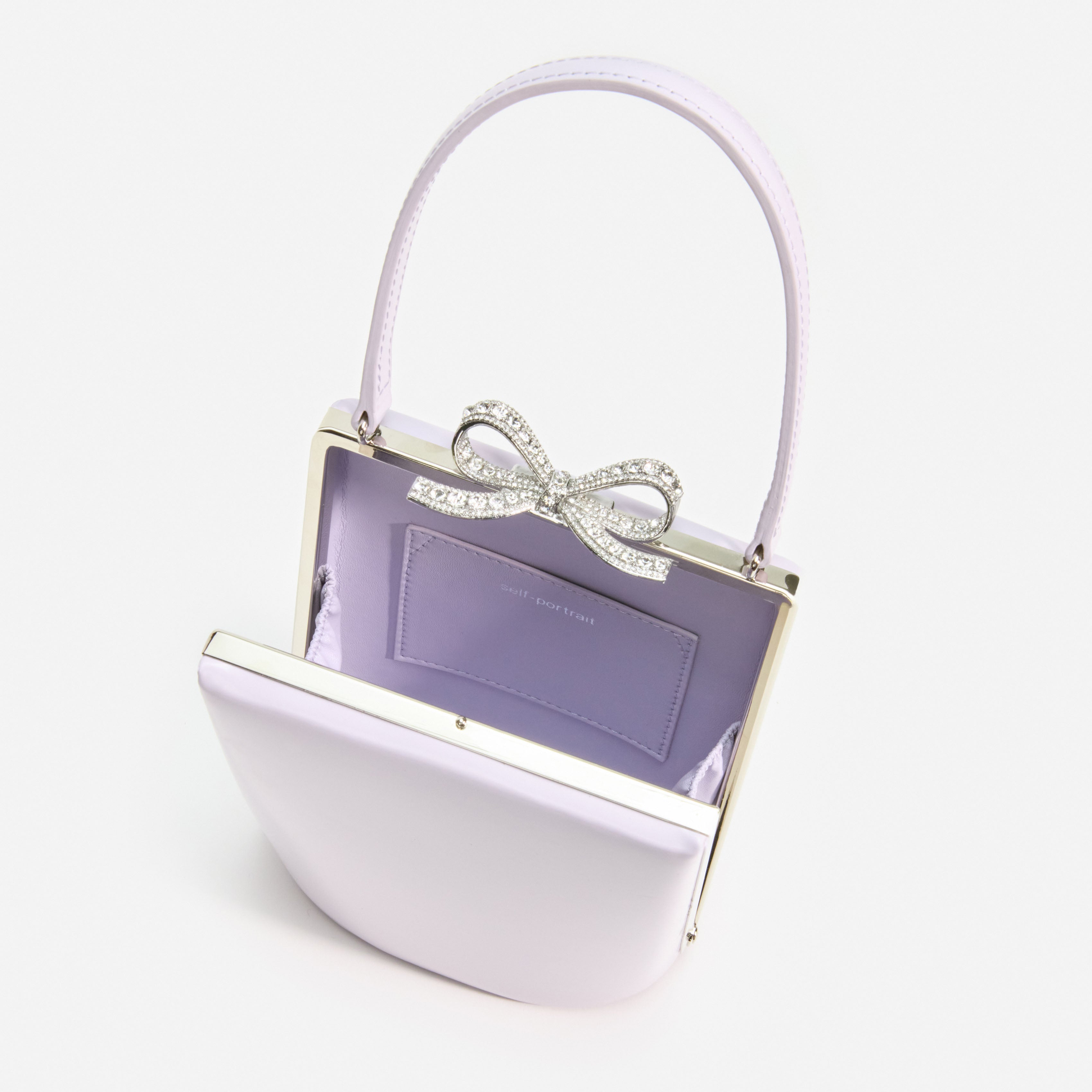 Lilac Leather Bag