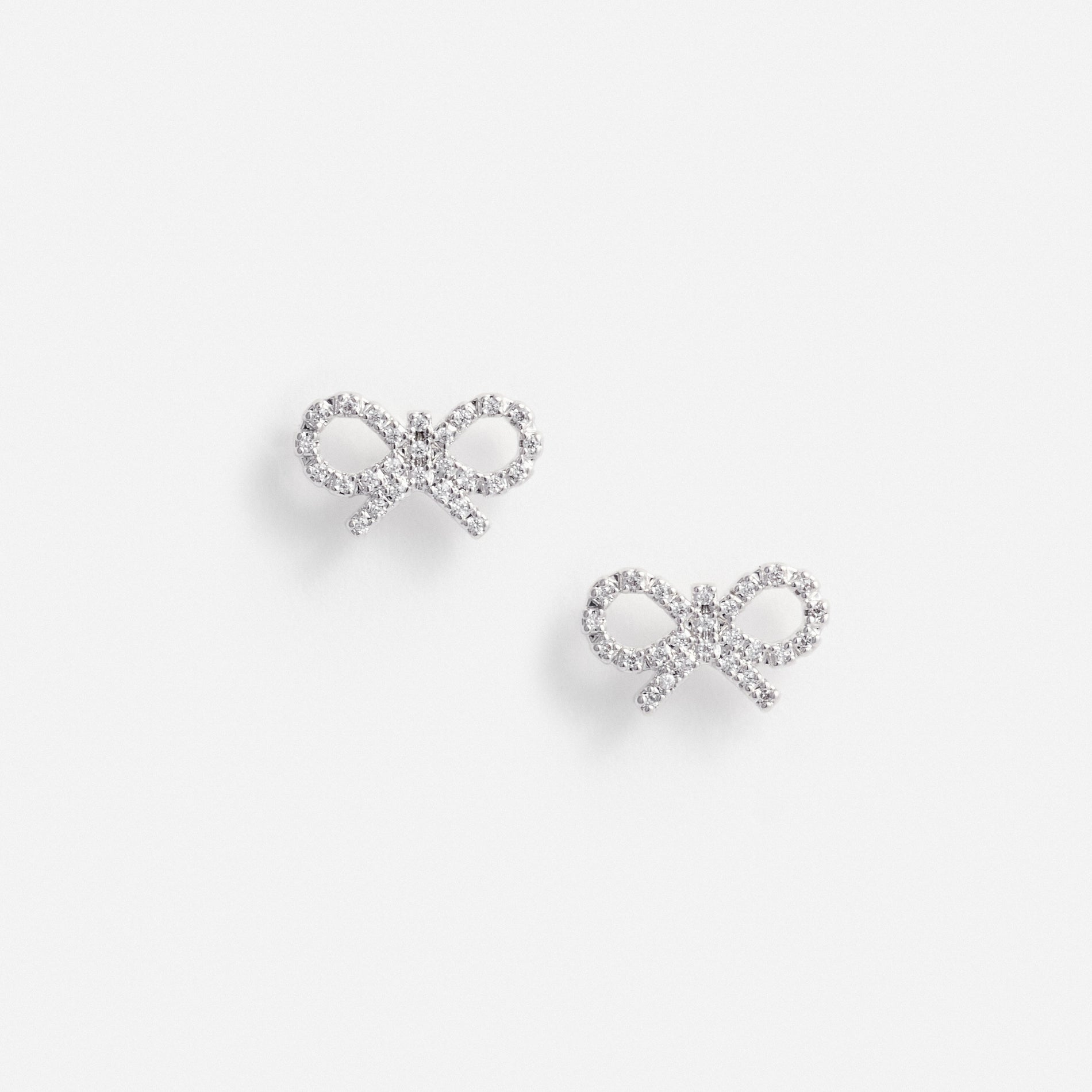 Micro Bow Earrings