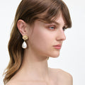 Tiered Shell Earrings