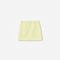 Yellow Boucle Skirt