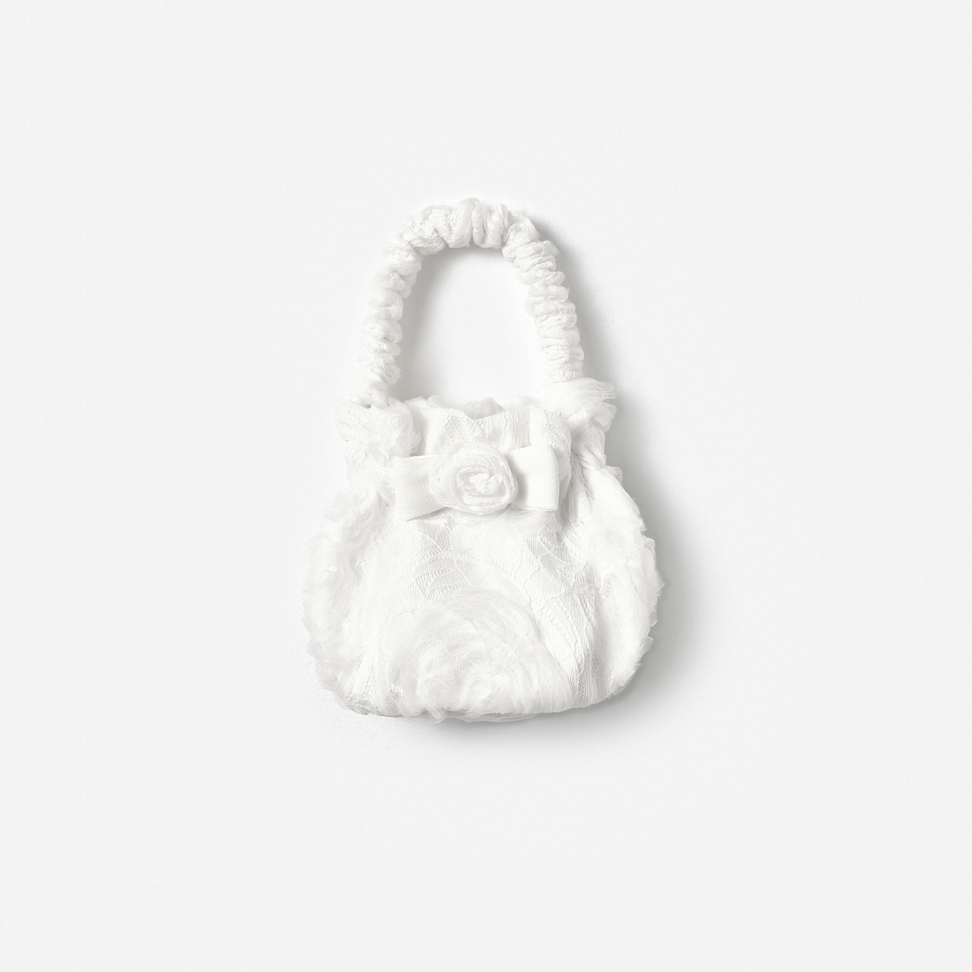 White Lace Bag