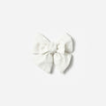 White Lace Hair Bow