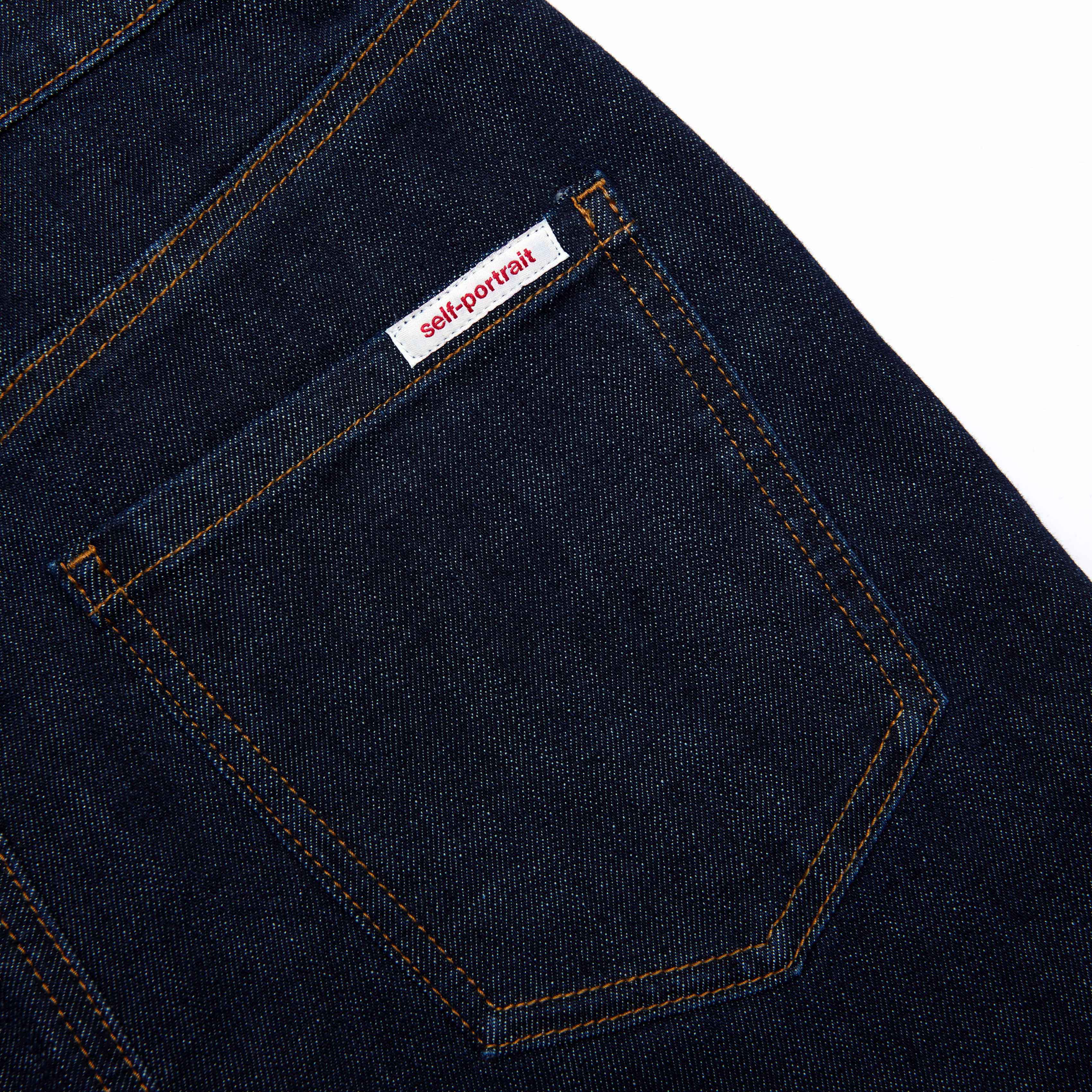 Indigo Barrel Leg Jeans
