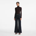 Indigo Flared Jeans