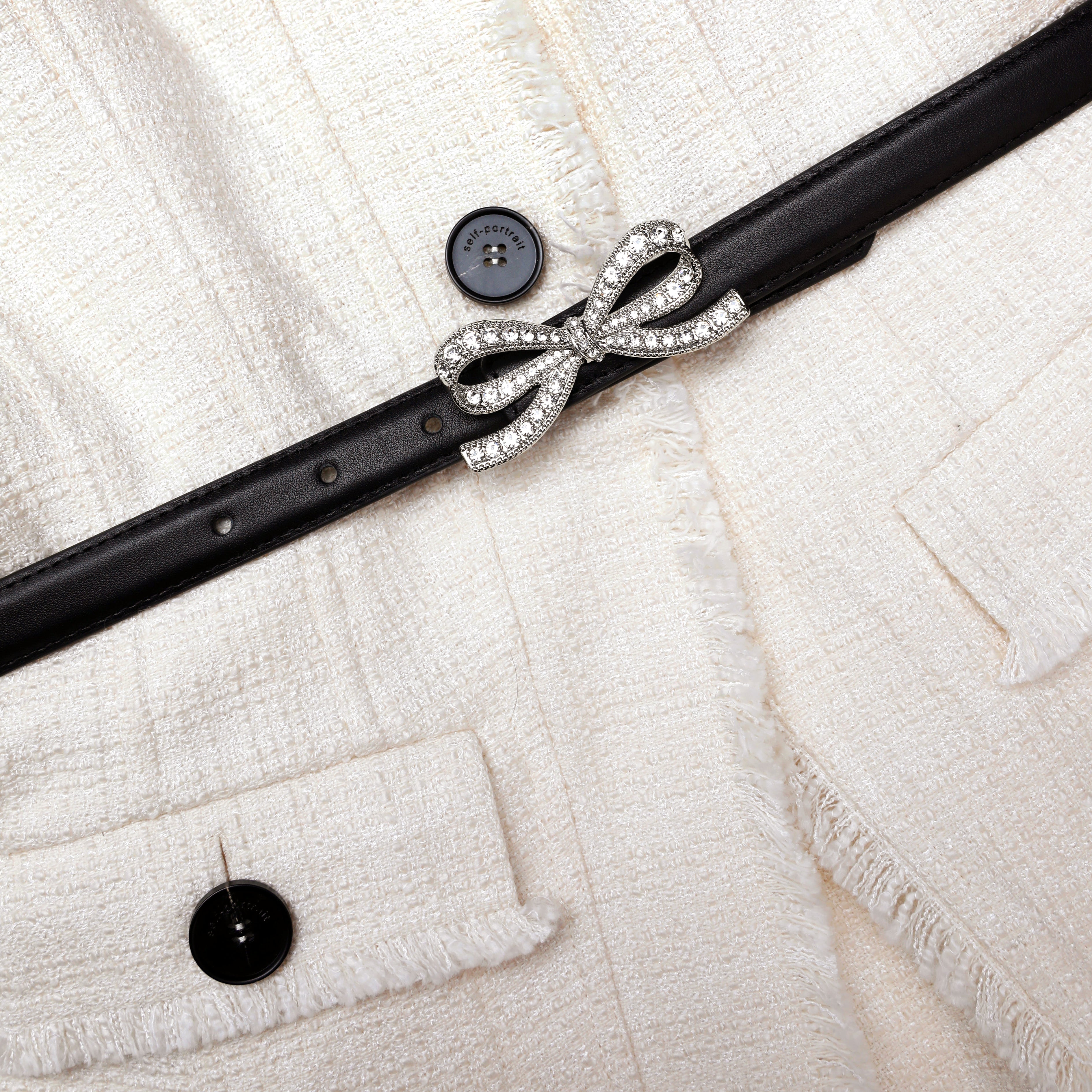 Cream Boucle Bandeau Midi Dress