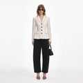 Cream Boucle Jacket
