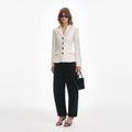 Cream Boucle Jacket