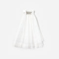 Satin Bow Embellished Veil