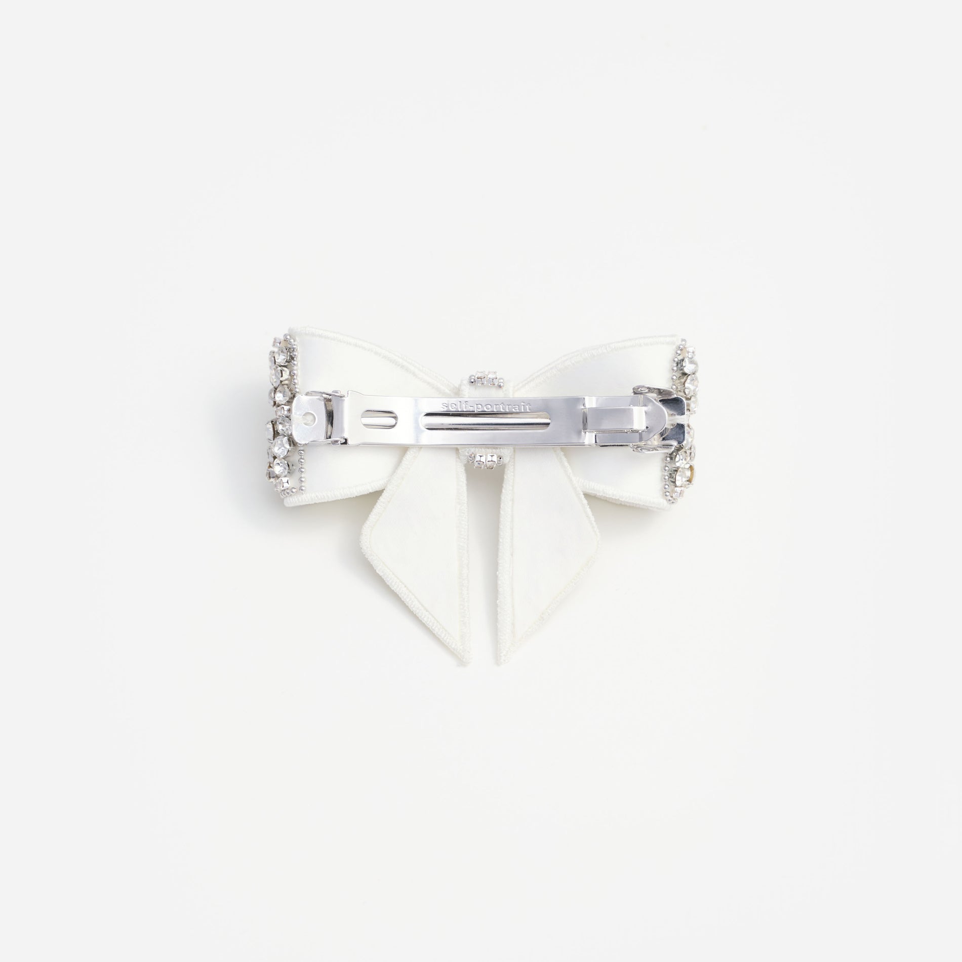 Crystal Embellished Bow Hairclip