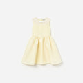 Yellow Taffeta Lace Dress