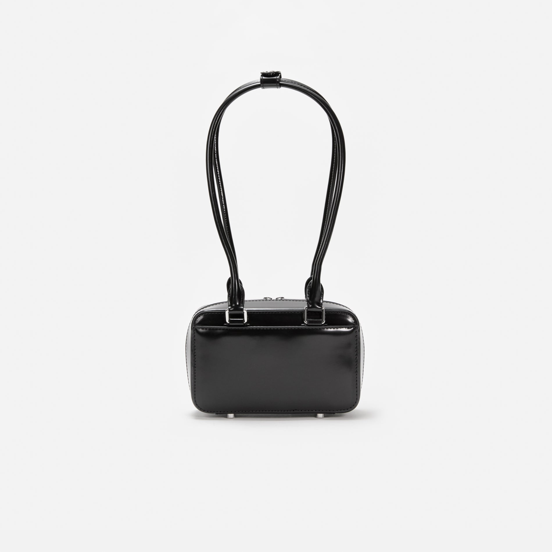 Black Leather Shoulder Bag