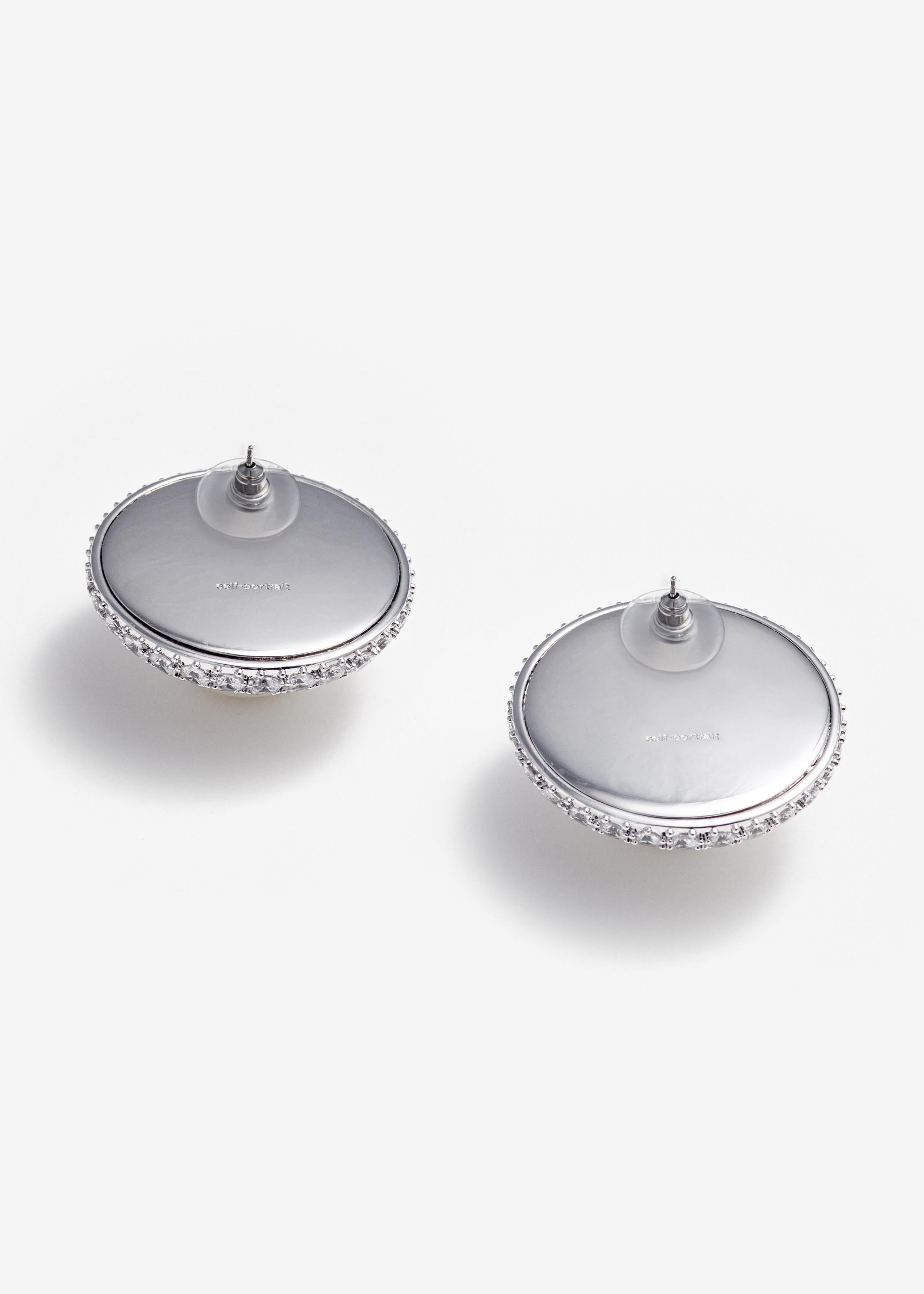 Crystal Pearl Earrings