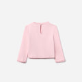 Pink Jersey Ruffle Heart Top