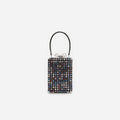 Multi Crystal Chainmail Micro Bag