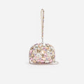Multi Crystal Embellished Top Handle Clutch Bag