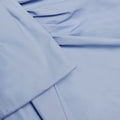 Blue Cotton Tie Side Mini Dress