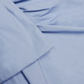 Blue Cotton Tie Side Mini Skirt